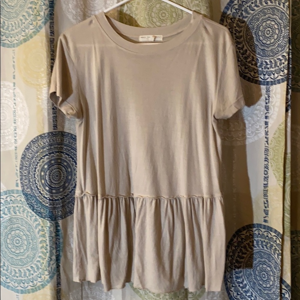 Truly deeply madly peplum top